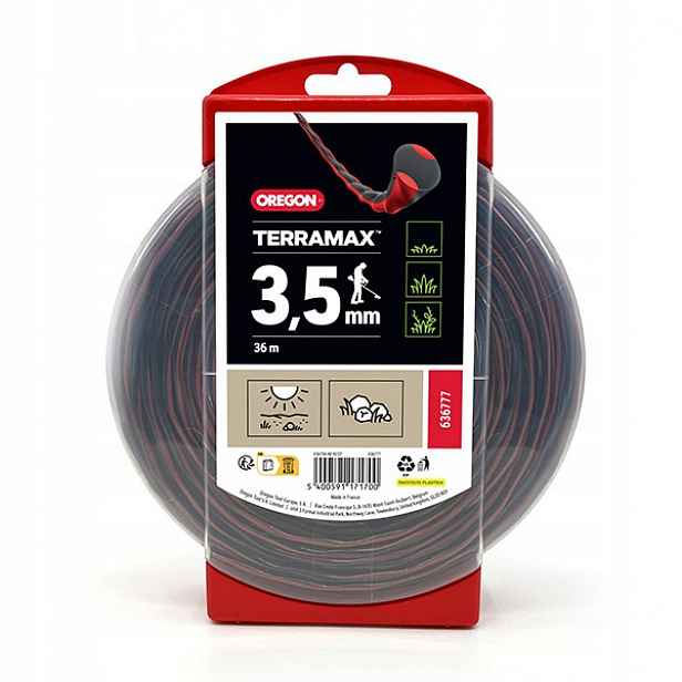 Žací struna 3,5 mm x 36 m Oregon Terramax