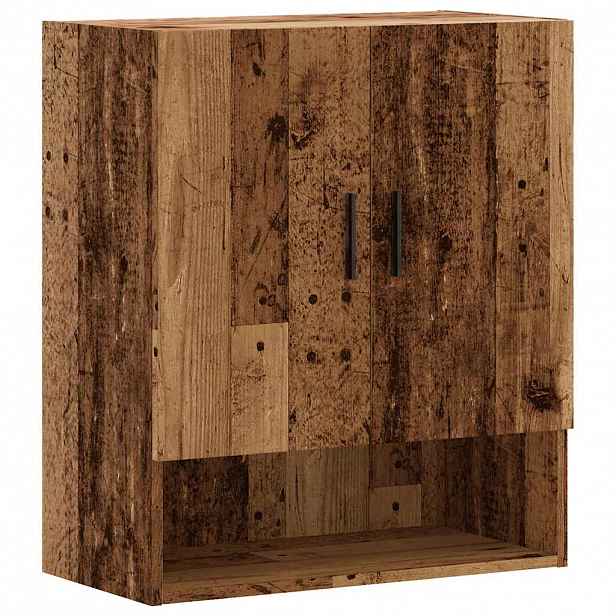 vidaXL Nástěnná skříňka old wood 60 x 31 x 70 cm kompozitní dřevo