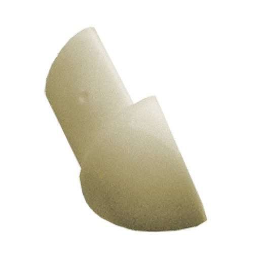 Roh k liště oblý PVC jasmín výška 9 mm, LROH920
