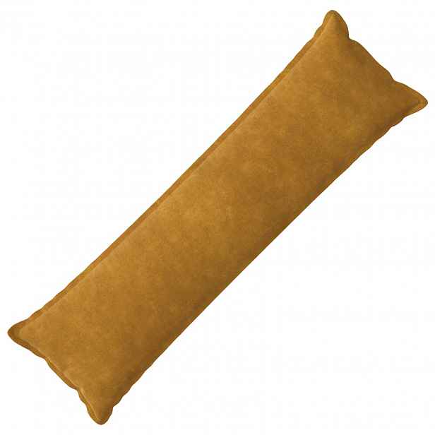 vidaXL Povlak na polštář HOUTEN Žlutá 40 x 145 cm Mikrovláknová fleece
