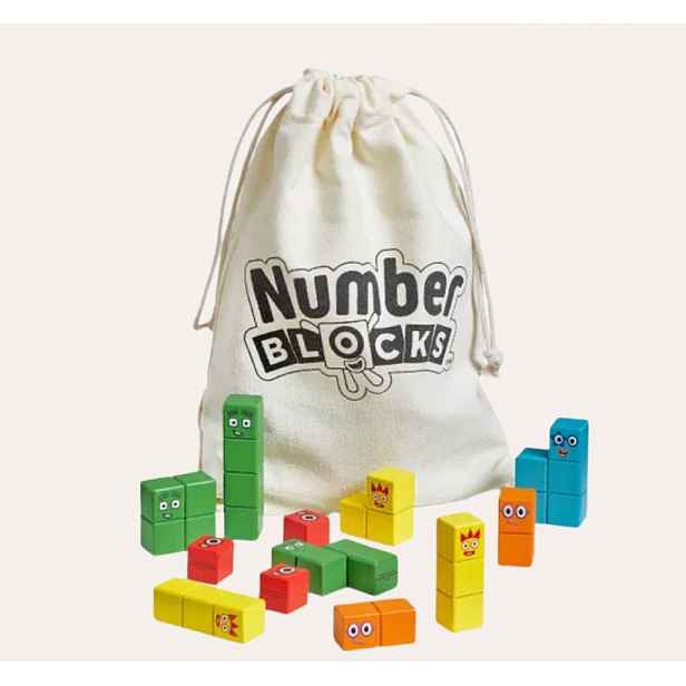Learning Resources Sada aktivit s dřevěnými stavebními kostkami Numberblocks®