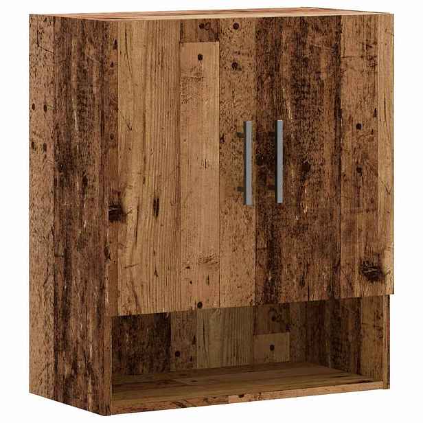 vidaXL Nástěnná skříňka old wood 60 x 31 x 70 cm kompozitní dřevo
