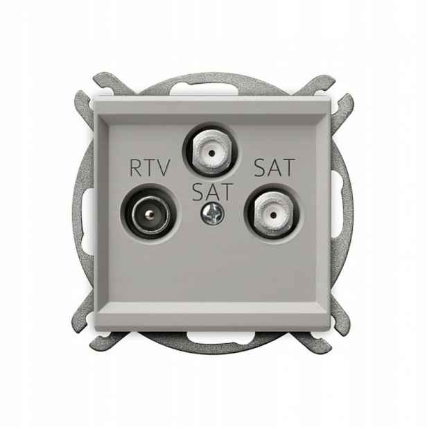 Ospel Kašmírová sonáta – zásuvka Rtv-sat dvojitá GPA-R2S/m/82