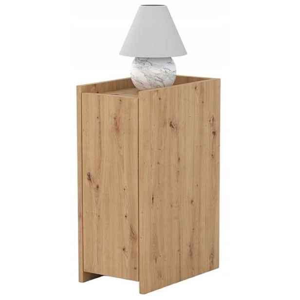 Úzký noční stolek Narrow dub artisan noční stolek šířka 25 cm