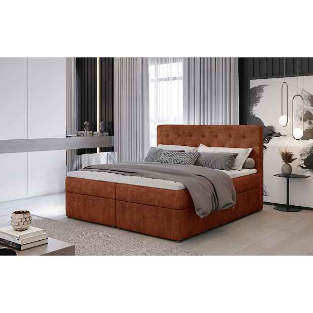 Boxspring Loree Rozměr: 180 x 200 cm, látka: Dora 63