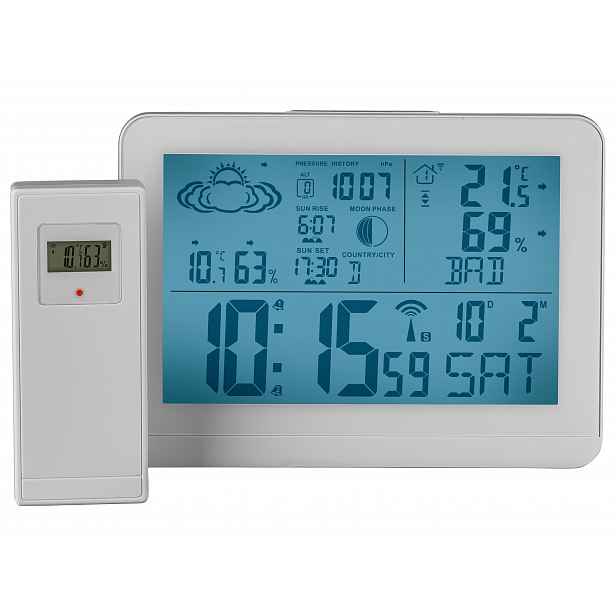 Livarno® Bezdrátová meteostanice (bílá)