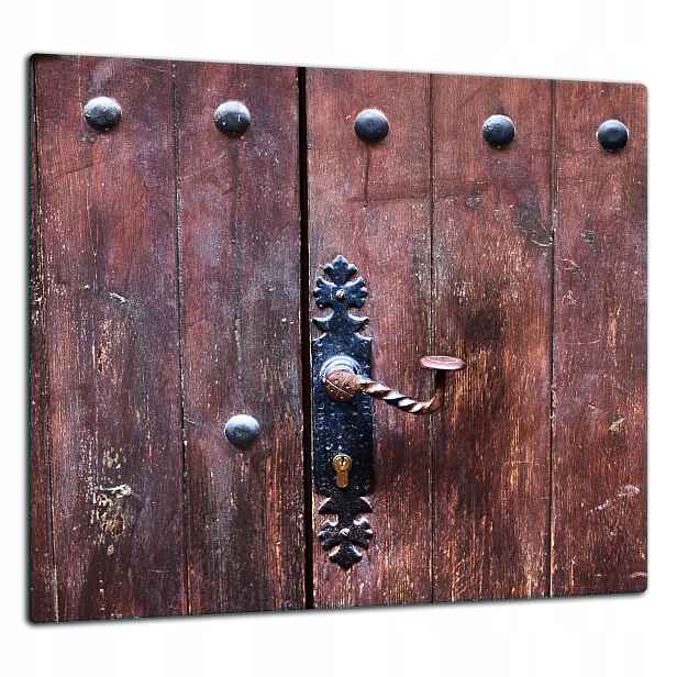 Ochranná Skleněná Deska Panel Lepidlo 65x60 Dřevo Tvrzené Sklo