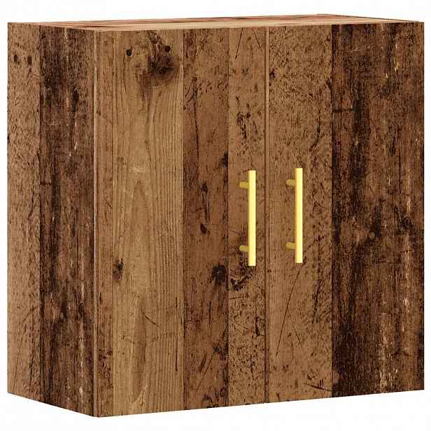 vidaXL Nástěnná skříňka old wood 60 x 31 x 60 cm kompozitní dřevo