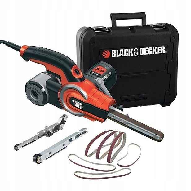 Elektrický Pilník Prstová Pásová Bruska 400W Black Decker KA902EK