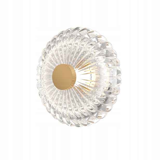 Maytoni Nástěnné svítidlo Amulet Led 3W Zlatý skleněný design IP20