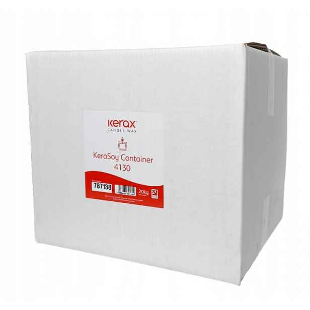 Vosk přírodní KeraSoy Container 20 kg, zalévané svíčky