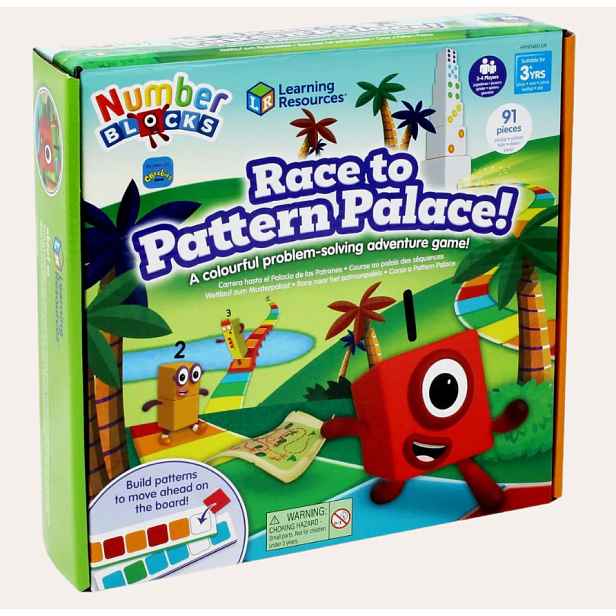 Learning Resources Hra Numberblocks - Závod do paláce vzorů