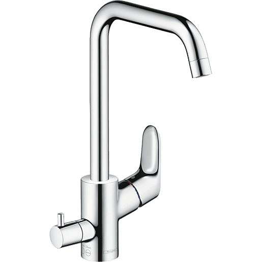 Dřezová baterie Hansgrohe Focus M41 s uzavíracím ventilem chrom 31823000