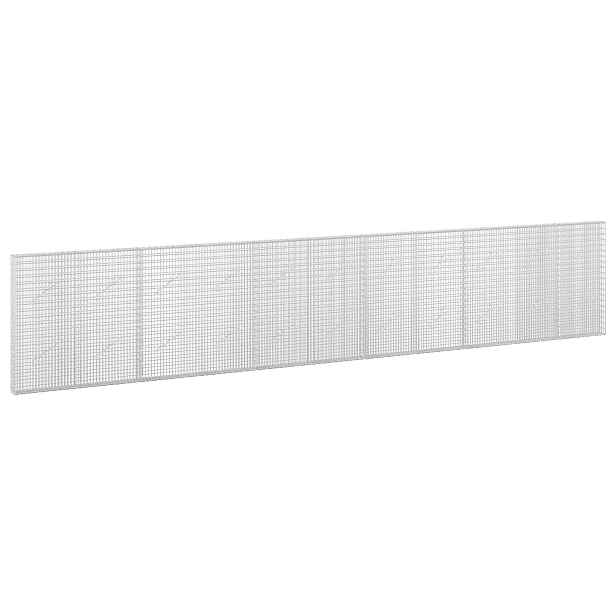 vidaXL Gabion s drátem 5 mm a síťkou 5x2,5 cm 550x10x100 cm