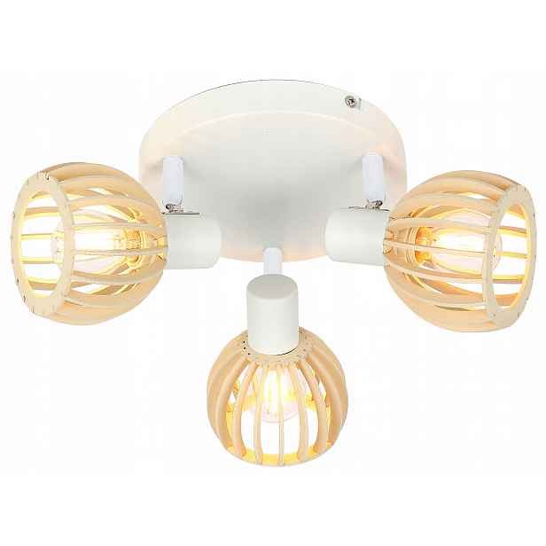 Bílé stropní svítidlo 3x E14 40W Atarii Candellux