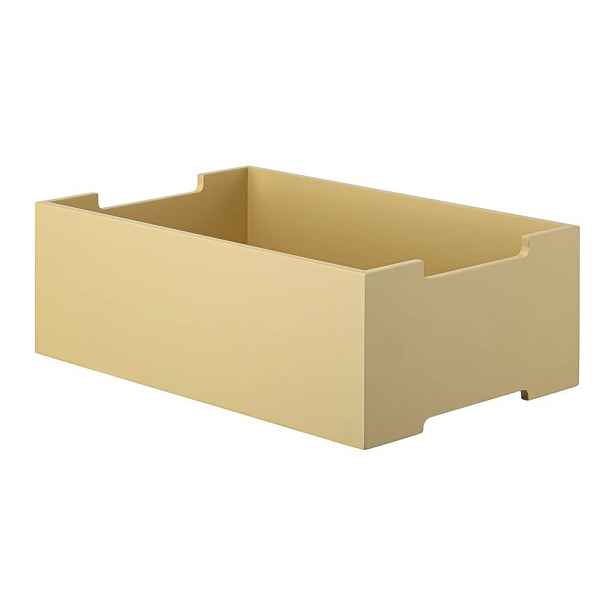Světle žlutý úložný box 25x39x14 cm Kasane M – Blomus