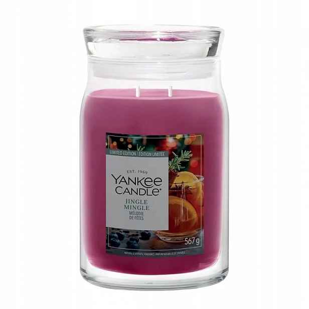 Velká svíčka Signature Jingle Mingle Yankee Candle