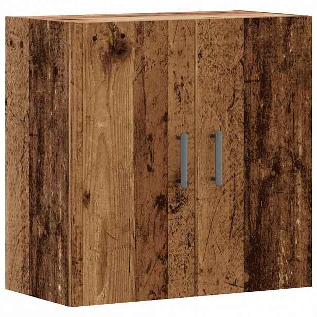 vidaXL Nástěnná skříňka old wood 60 x 31 x 60 cm kompozitní dřevo