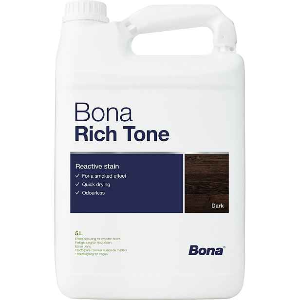 Bona Rich Tone 5L efekt uzeného dubu barvení dřeva před olejem