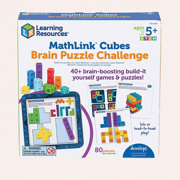 Learning Resources MathLink® kostky - hlavolamová výzva
