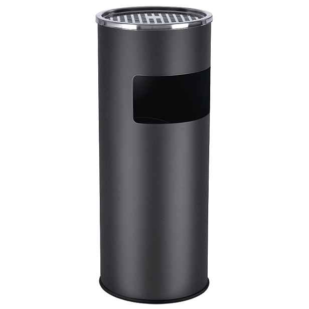 SONGMICS Venkovní popelník ROY 30 L černý
