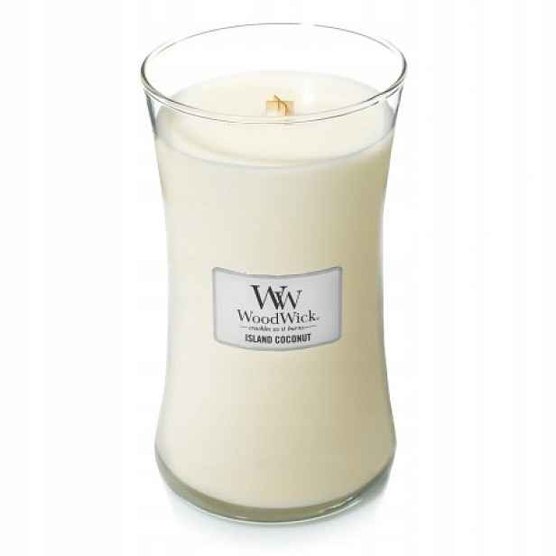 WoodWick Island Coconut velká svíčka 610 g