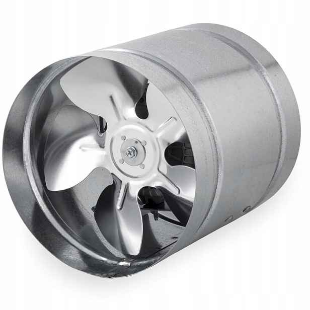 2x Průmyslový Kanálový Ventilátor Arw 160, Kovový Rx 01-101