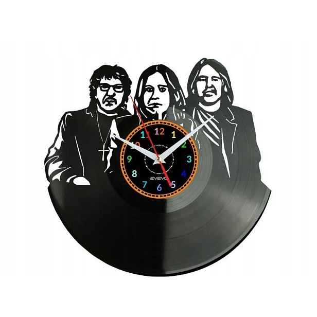 Black Sabbath Rock Nástěnné hodiny Vinylová deska Moderní Dekorativní Na P