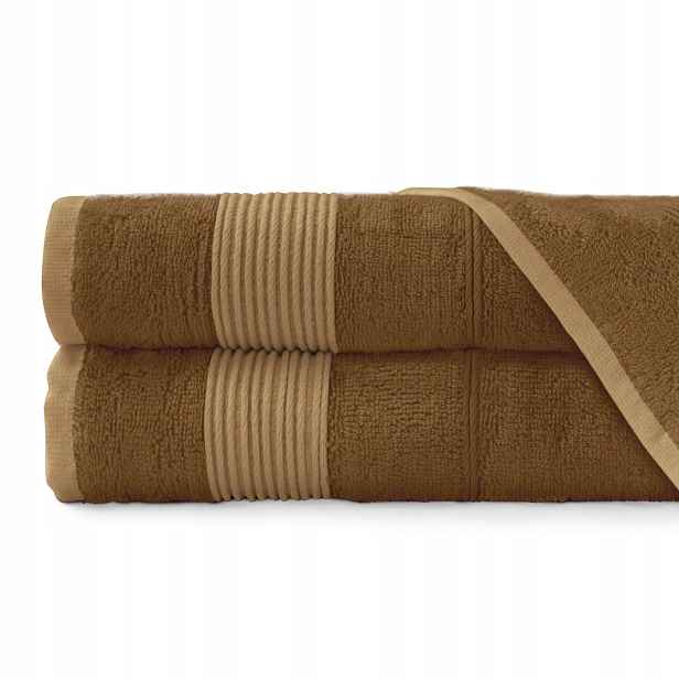 Ručníky D Bamboo Moreno Světle hnědé (w) 70x140ks 2ks