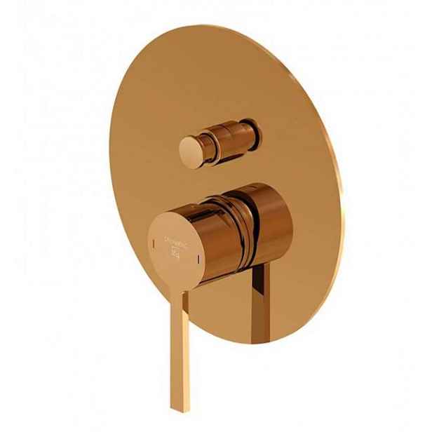 Steinberg 260 - Baterie pod omítku pro 2 spotřebiče, růžové zlato 260 2103 3 RG