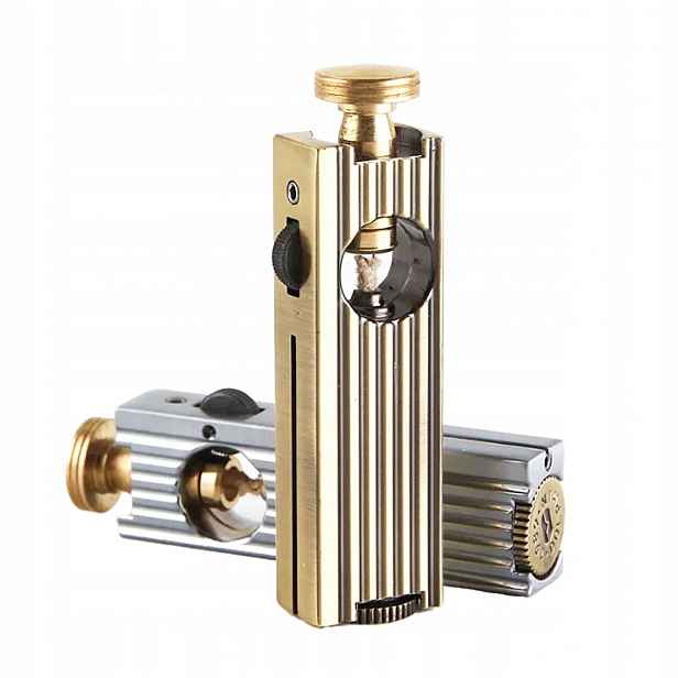 Zapalovač Retro Benzínový Plamenový Elegantní