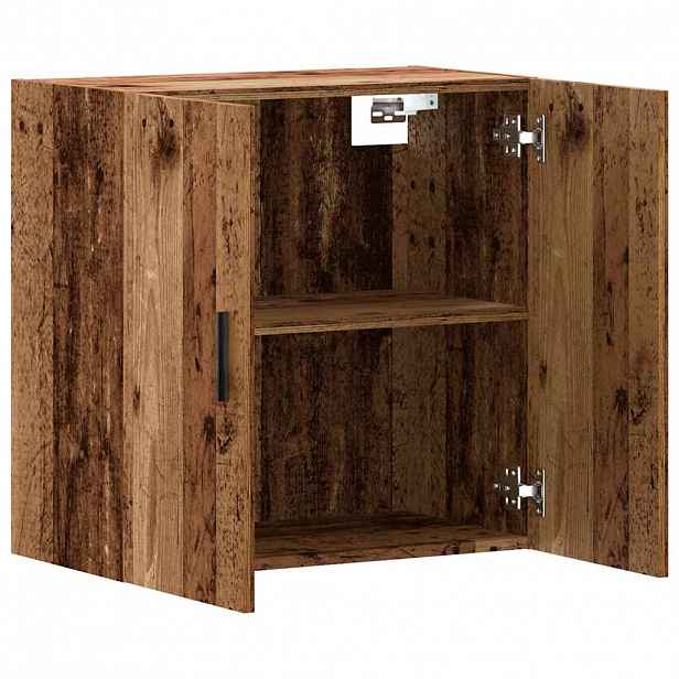 vidaXL Nástěnná skříňka old wood 60 x 31 x 60 cm kompozitní dřevo