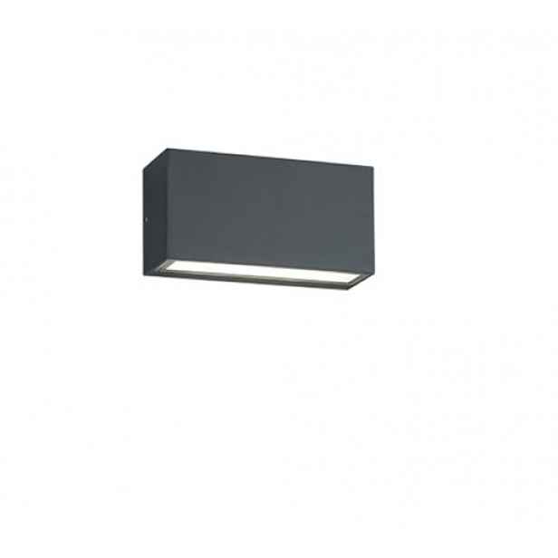 LED Nástěnná lampa Trio Trent antracit 226960242