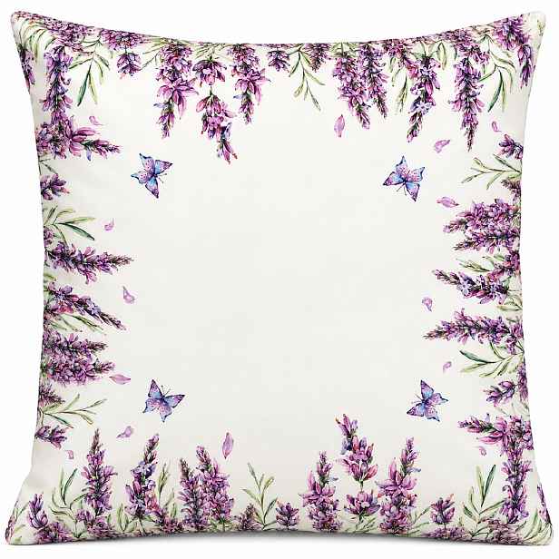 Povlak na polštář LAVANDA 40x40 cm  Mybesthome