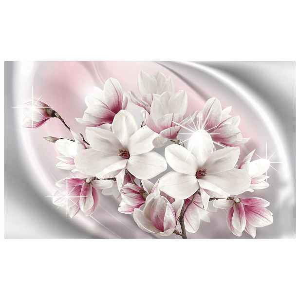 Vliesová fototapeta Magnolie růžové hedvábí jemnost 368x254 lepidlo