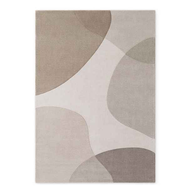 Béžový ručně tkaný vlněný koberec 160x230 cm Hackney Clarissa – Ted Baker