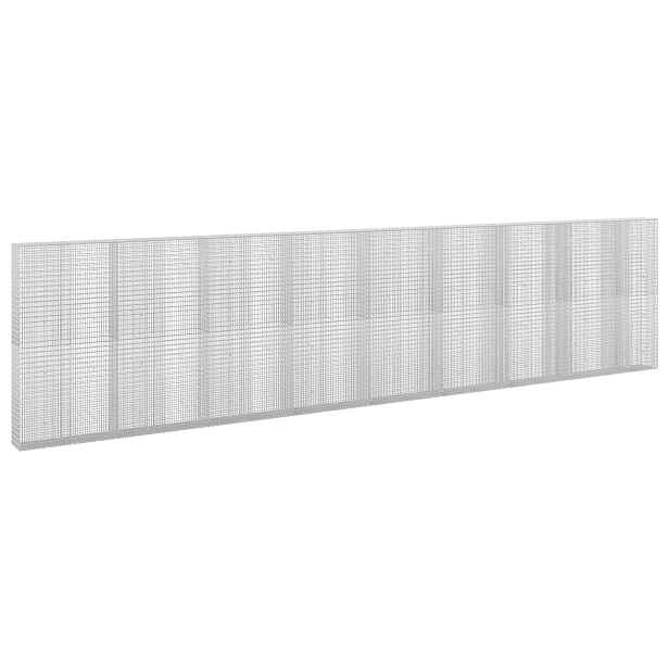 vidaXL Gabion s drátem 5 mm a síťkou 5x2,5 cm 850x30x200 cm