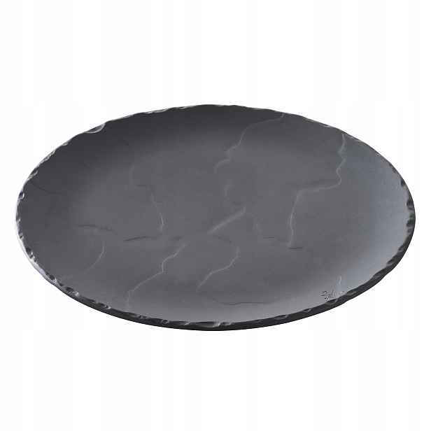 Basalt Talíř kulatý černý 32 cm Revol