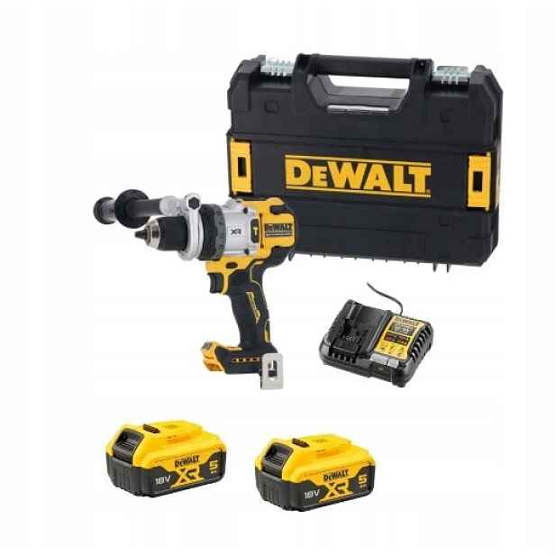 Dewalt DCD1007P2T Aku Vrtačka 2 x 5 Ah