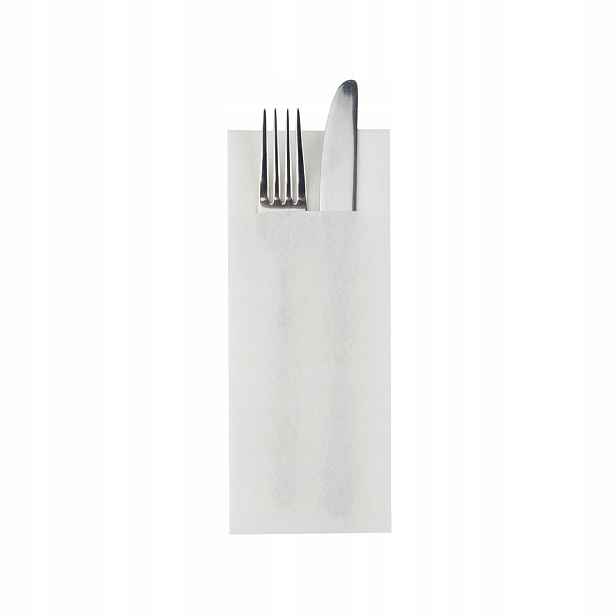 Mank Basic Kapsa na příbory, 300 kusů, 1/8 přehyb, Linclass-Light, bílá