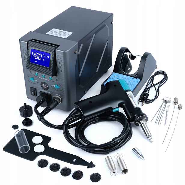 Odpájecí Stanice Yihua 948D-I 110W LCD 3 Paměti Auto Sleep Kalibrace