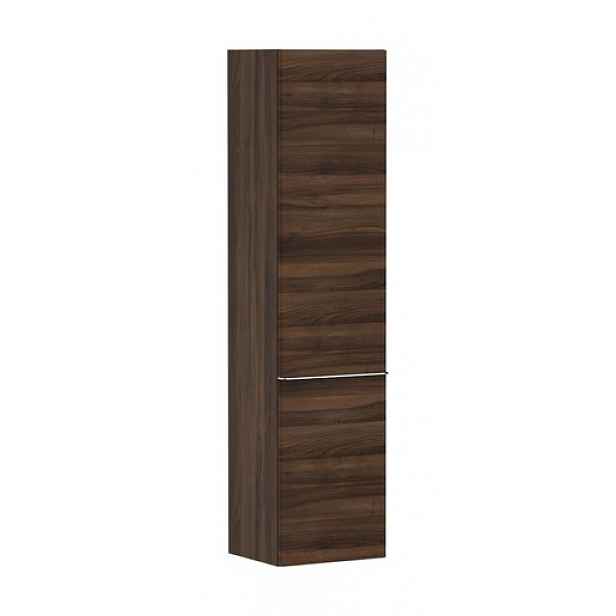 Vysoká skříňka Hansgrohe Xelu Q 40x106,5x35 cm tmavý ořech 54142000