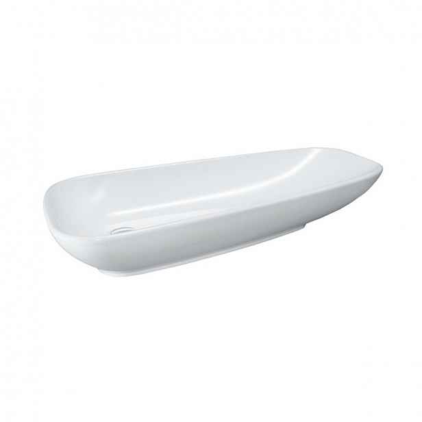 Umyvadlo na desku Laufen Palomba 90x42 cm bez otvoru pro baterii, bez přepadu H8168014001121