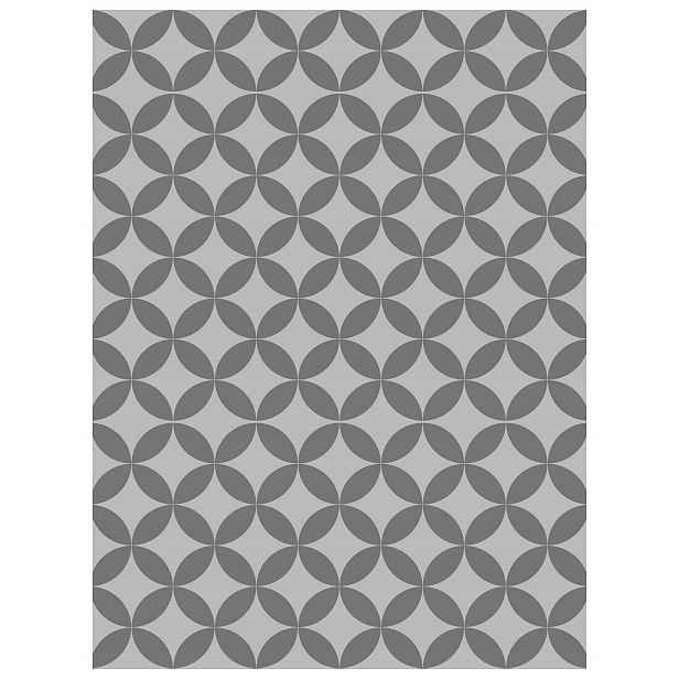 Fototapeta Šedé ovály geometrie abstrakce minimalismus vinyl 184x254 lepidlo