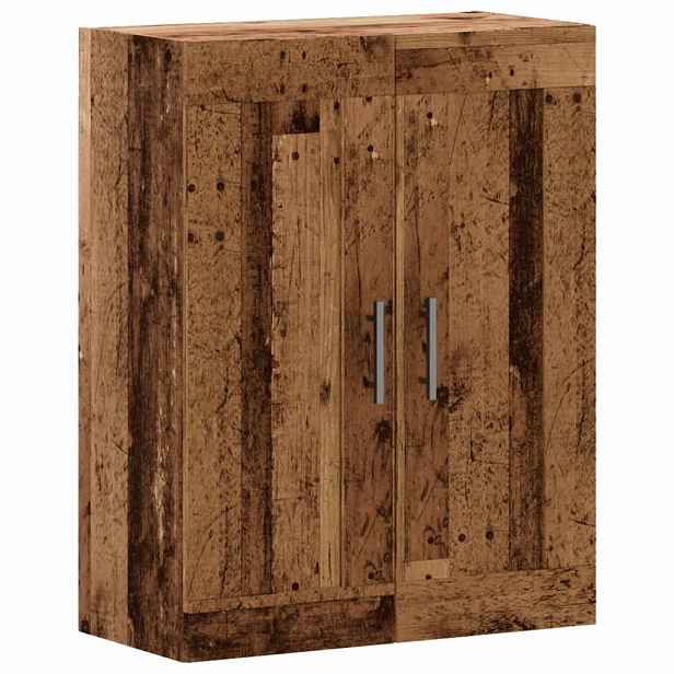 vidaXL Nástěnná skříňka old wood 69,5 x 34 x 90 cm kompozitní dřevo