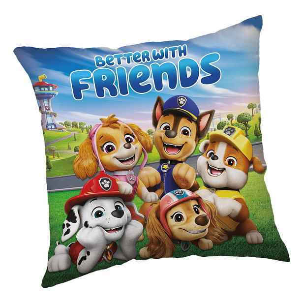 Dětský polštářek 40x40 cm Paw Patrol – Jerry Fabrics
