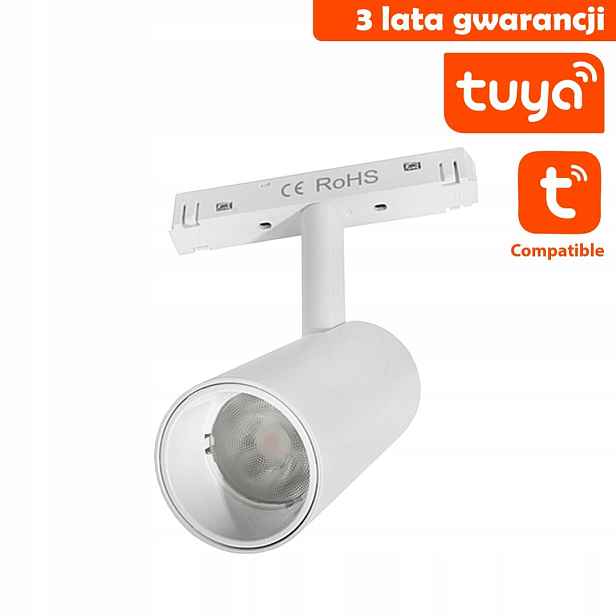 Led reflektor Spot pro magnetické lišty DDCX-B07-TY Tuya 7W Bílý Cct