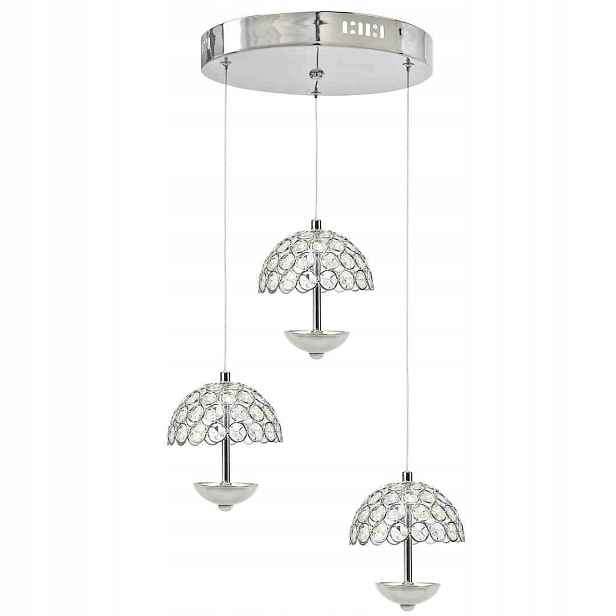MiLAGRO Závěsná lampa Venus 3X5W Led lustr Stropní osvětlení