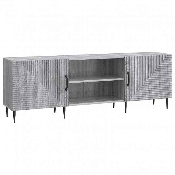 vidaXL Televizní skříň 150 x 31 x 50 cm Šedá sonoma Kompozitní dřevo