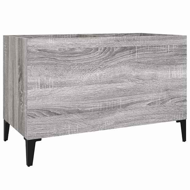 vidaXL Skříňka na LP desky šedá sonoma 74,5x38x48 cm kompozitní dřevo